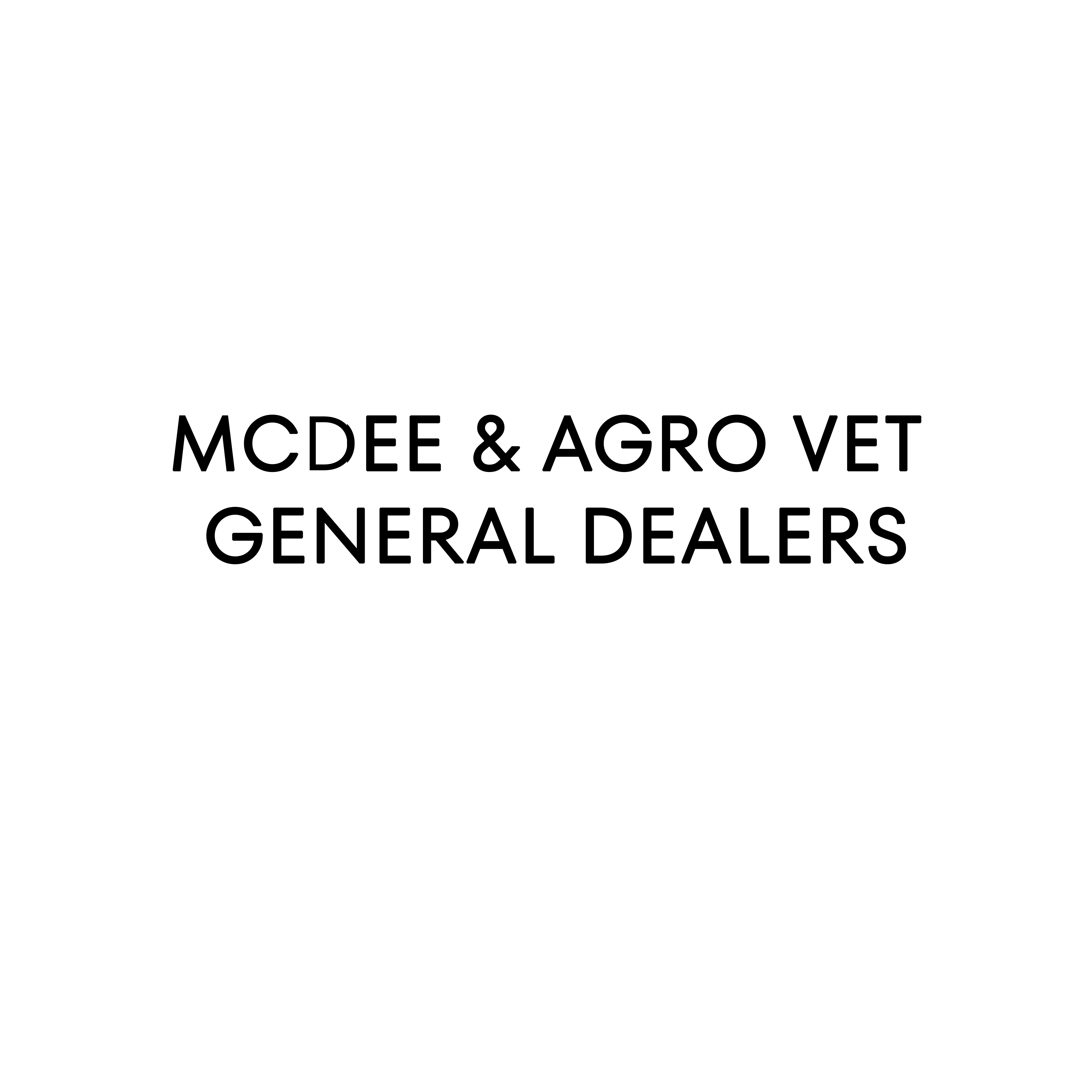 Mcdee & Agro Vet General Dealers